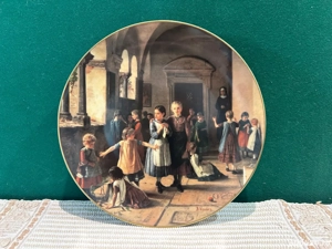 Farfurie de Colecție Hutschenreuther In der Klosterschule Bradex