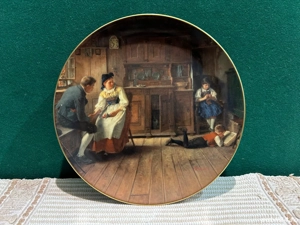 Farfurie de Colecție Hutschenreuther    Die Liebeserklärung    Bradex 1991