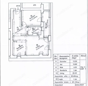 Apartament 2 camere | 55,8 mp utili | Logie 7,3 mp | Parcare | Iris Armoniei - imagine 20
