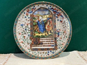 Farfurie de Colecție La fuga in Egitto   Fontana dei Medici   Bradex