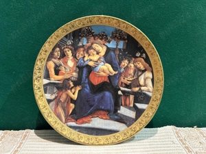 Farfurie de Colecție Madonna con sei angeli e San Giovanni Battista   Bradex
