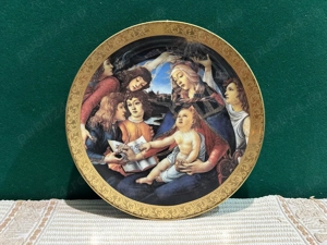 Farfurie de Colecție Madonna del Magnificat   Fontana dei Medici   Bradex