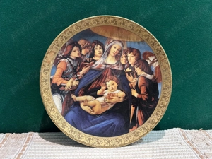 Farfurie de Colecție Madonna della Melagrana   Fontana dei Medici   Bradex