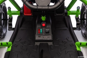 Go-Kart electric cu functie DRIFT 2x 150W, 24V 10Ah, scaun tapitat  - imagine 4