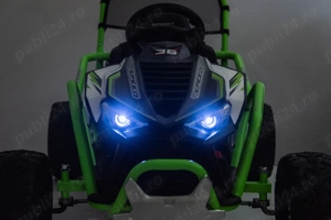 Go-Kart electric cu functie DRIFT 2x 150W, 24V 10Ah, scaun tapitat  - imagine 5