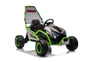 Go-Kart electric cu functie DRIFT 2x 150W, 24V 10Ah, scaun tapitat 