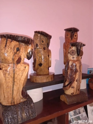 sculpturi in lemn - imagine 2