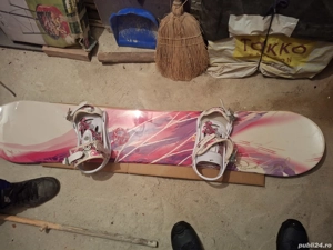 Placa snowboard Reckless Sport cu legaturi si Bootsi