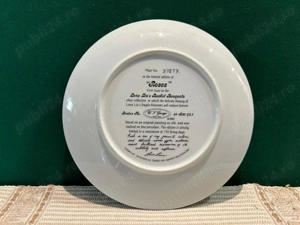 Farfurie de Colecție Roses Lena Liu s Basket Bouquets Bradex - imagine 2