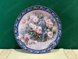 Farfurie de Colecție Roses Lena Liu s Basket Bouquets Bradex