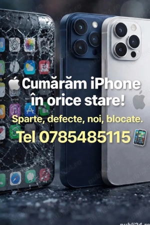 Cumparam Iphone: Noi, Defecte, Sparte, Blocate