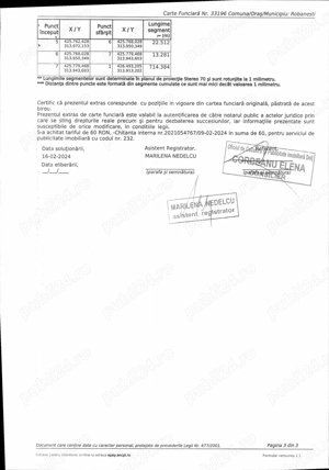 Teren extravilan si agricol 