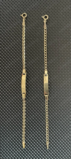 Vand doua bratari din aur de 14 k.