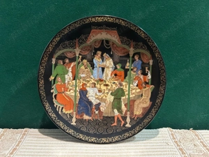 Farfurie de Colecție The Wedding Feast (Ospățul de Nuntă)   Basme Rusești   Bradex