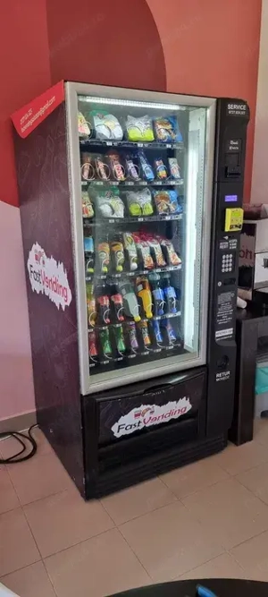 Automat snack profesional vending   vânzare sau închiriere | automat snack firme