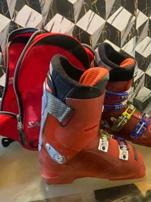Ghete barbati  ski si placi Salomon  - imagine 3