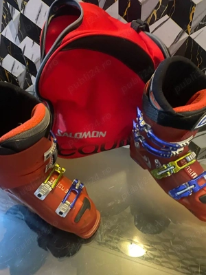 Ghete barbati  ski si placi Salomon  - imagine 5