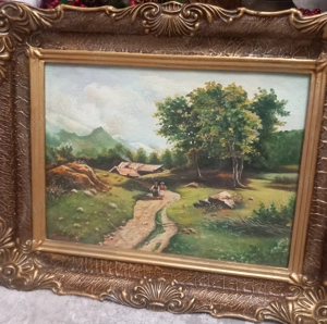 Picturi pe panza  anul 1950 (trei buc N.Ignatoiu)