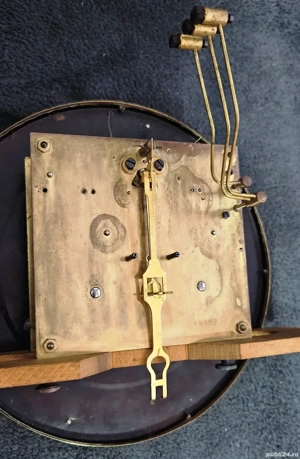 Ceas de perete cu pendula Friedrich Mauthe  - Sohn - imagine 5