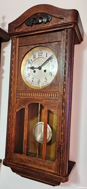 Ceas de perete cu pendula Friedrich Mauthe  - Sohn - imagine 2