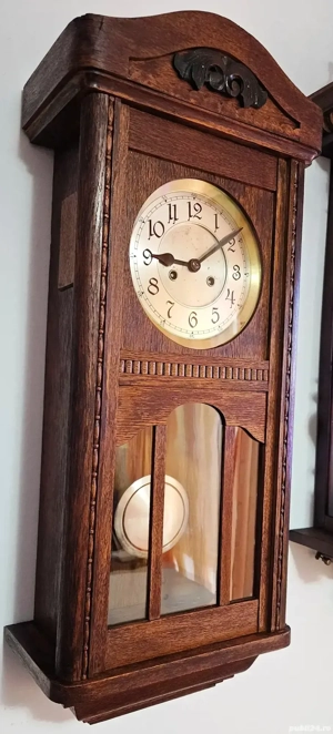 Ceas de perete cu pendula Friedrich Mauthe  - Sohn