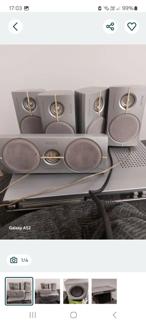 vând sistem audio philips