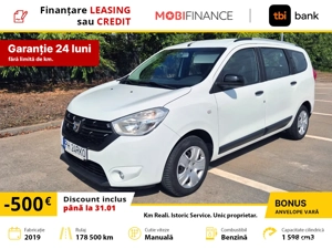 Dacia Lodgy 7 locuri 2019, 1.6 Laureate Benzina Manuala, 102 CP
