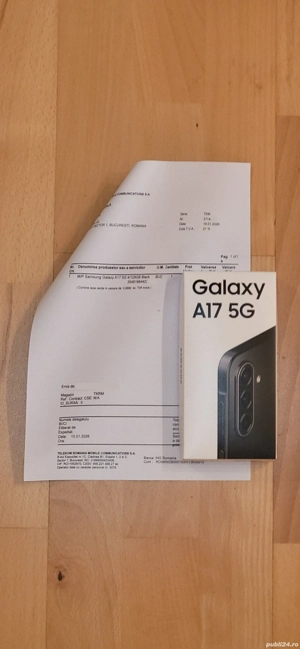 Samsung Galaxy A17 5G 4 128GB Negru, SIGILAT, Garantie 2 ani la operator