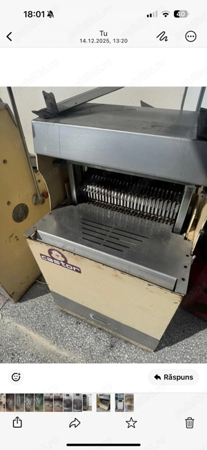 Vand malaxor aluat 300 l si feliator paine