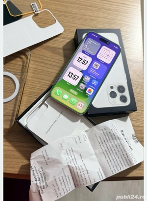 iphone 15 pro white - imagine 5