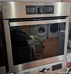 Cuptor electric incorporabil Whirlpool 6th Sense, Clasa A+, inox, garantie