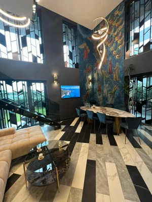 Duplex, 4 camere, Mobilat LUX, 3 locui parcare.Sos.Pipera