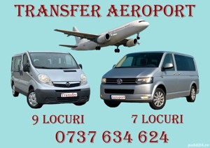 Transfer avion*transport persoane*excursii*posibilitate 9 sau 7 locuri