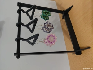 Cercei mârgele lucrat manual