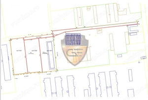 TEREN liber industrial, împrejmuit, hala depozitare/productie  Lumina Ovidiu - imagine 2