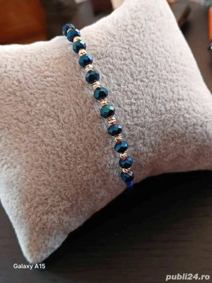 Brățară cu bilute de aur 14K 