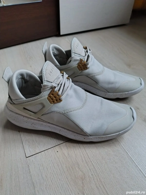 Adidasi Bascket Jordan Fly 89Light Bone Lunarlon Size 45 - imagine 4