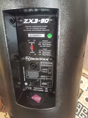 Boxe pasive Electrovoice zx3-90 profesionale  - imagine 4