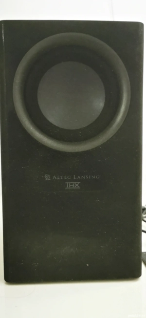 Vand subwoofer Altec Lansing MX5021 cu modul comanda si telecomanda defect, fara sateliti. - imagine 2