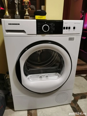 Vând uscător de rufe Heinner, 7 kg, cu pompa de căldură  - imagine 2