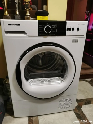 Vând uscător de rufe Heinner, 7 kg, cu pompa de căldură 