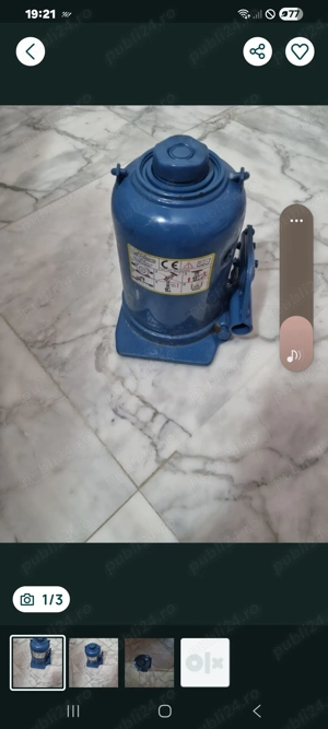 Cric camion Mercedes 