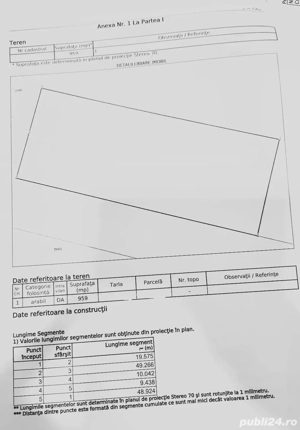 Balaceanca, teren 959mp