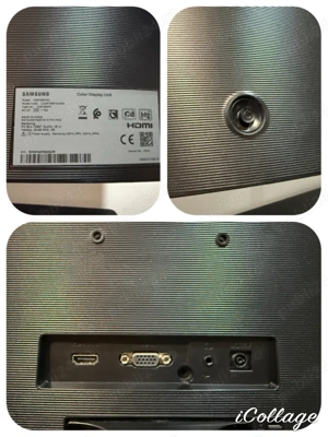 Monitor SAMSUNG curbat Gaming 24" impecabilca nou 1920x1080 60 HZ  - imagine 5