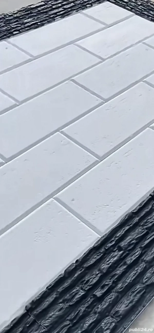 Placi decoratine exterior imitatie travertin