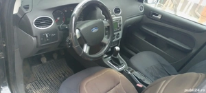 Vand Ford Focus combi, negru, 2006, 1.6 diesel, inmatriculat - imagine 8