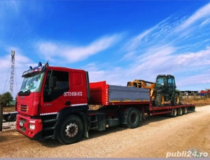 semiremorca platforma Jumbo kogel 