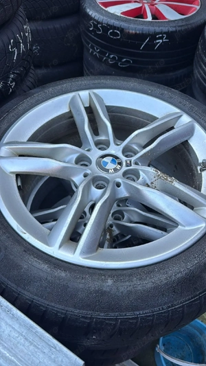 jante originale BMW M cu anvelope iarna 205 55 17 - imagine 5