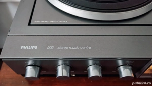 Sistem audio Philips 902 Stereo Music Centre cu boxe ITT HIFI E2-120 - imagine 3