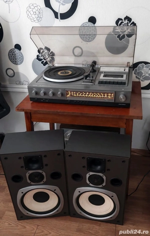 Sistem audio Philips 902 Stereo Music Centre cu boxe ITT HIFI E2-120 - imagine 5